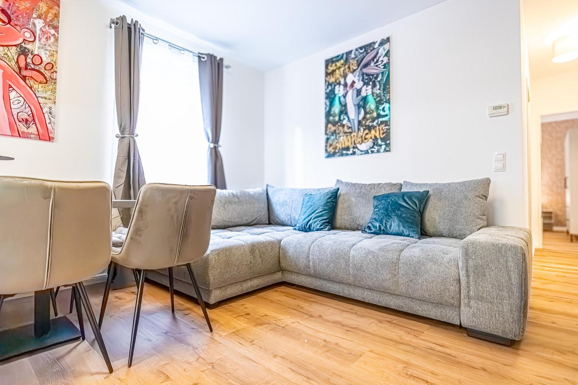 Charming 1Br And 1Lr Apt Modern Design Donaustadt 비엔나 외부 사진