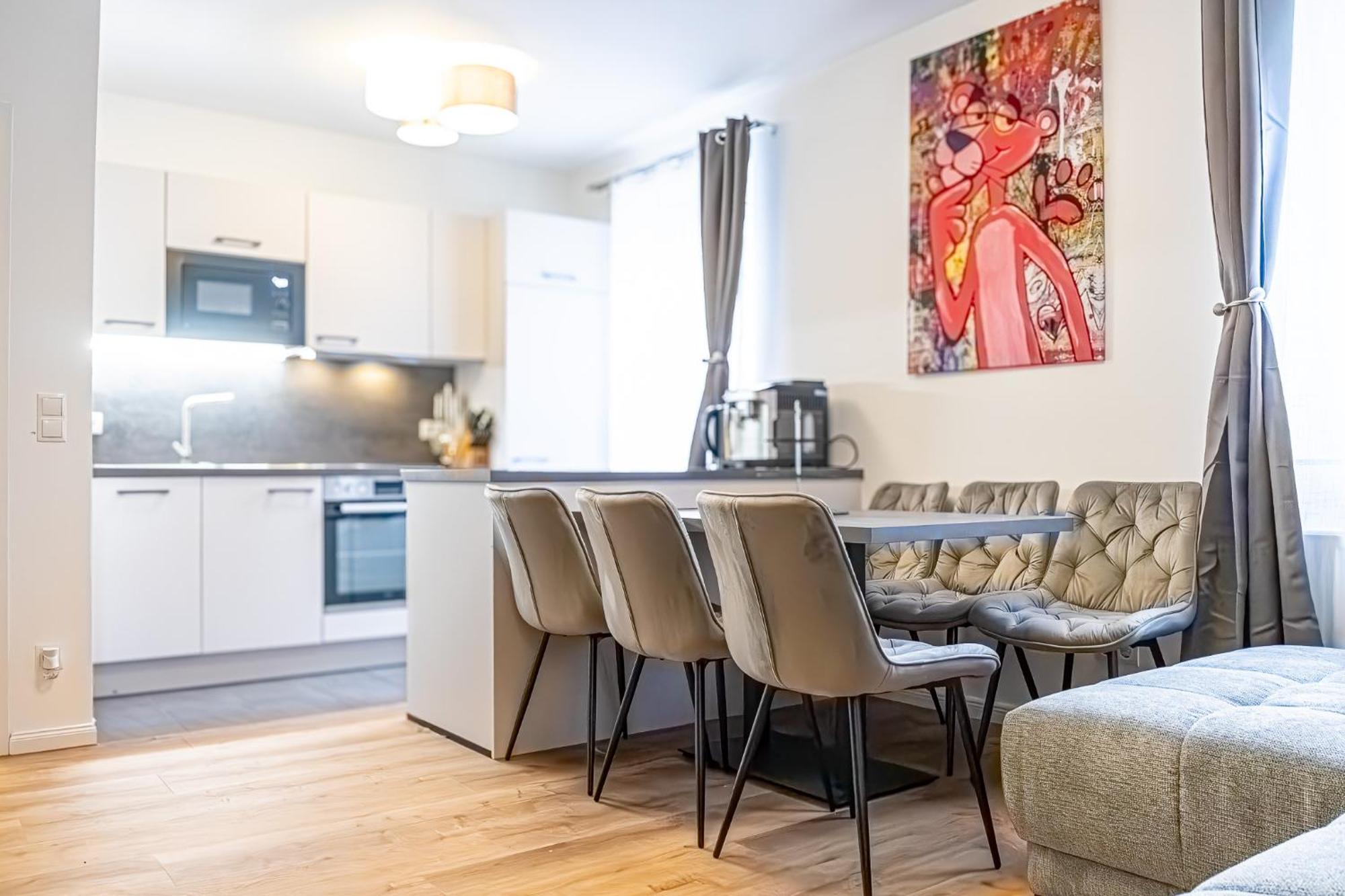 Charming 1Br And 1Lr Apt Modern Design Donaustadt 비엔나 외부 사진
