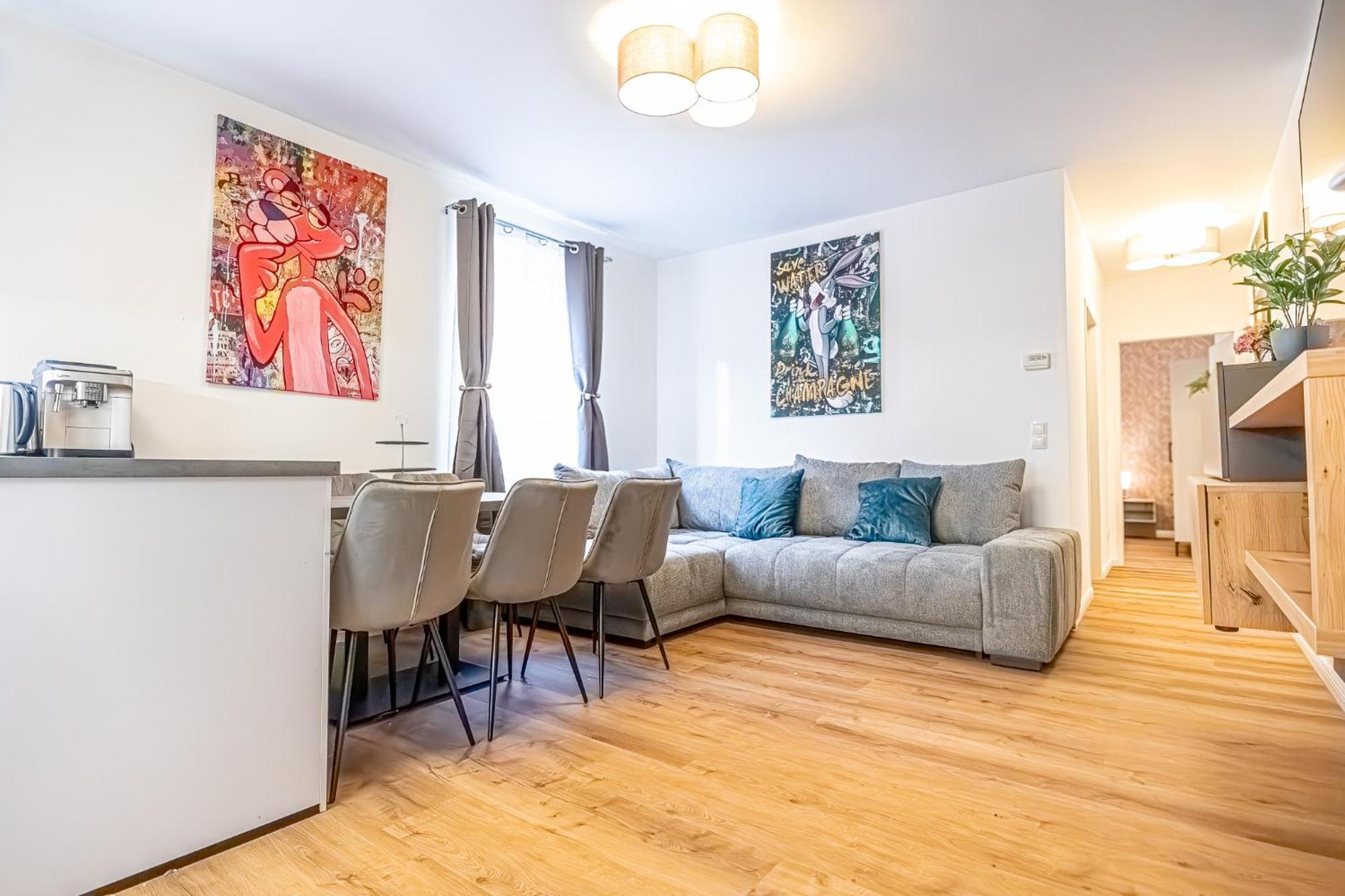 Charming 1Br And 1Lr Apt Modern Design Donaustadt 비엔나 외부 사진