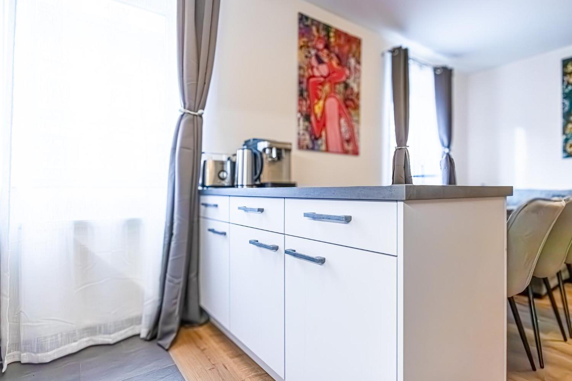 Charming 1Br And 1Lr Apt Modern Design Donaustadt 비엔나 외부 사진