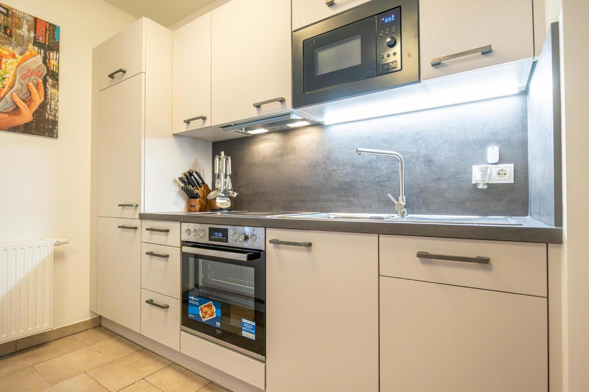 Charming 1Br And 1Lr Apt Modern Design Donaustadt 비엔나 외부 사진