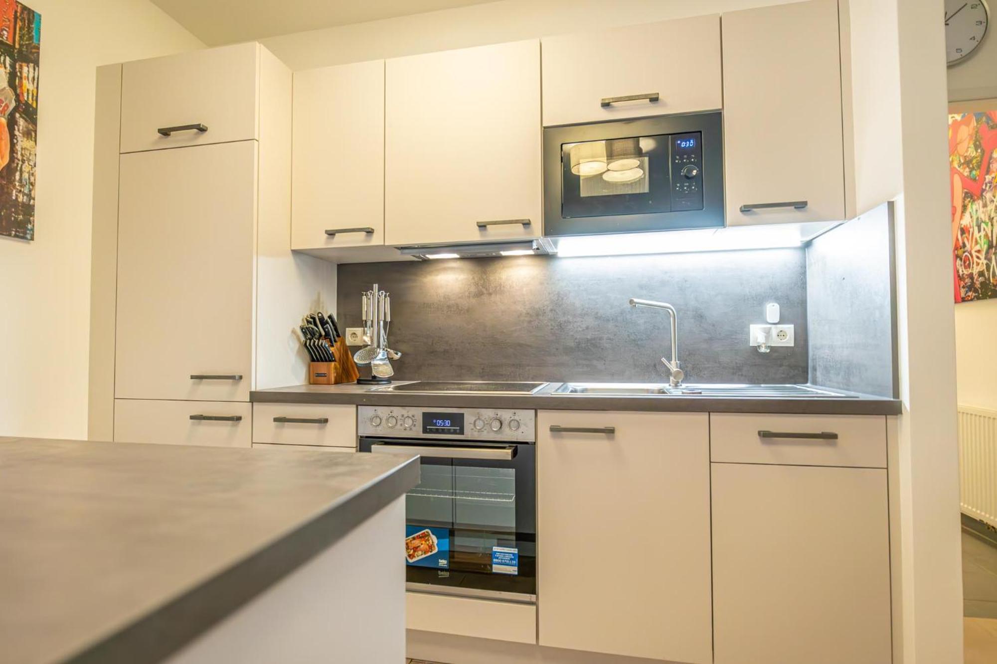 Charming 1Br And 1Lr Apt Modern Design Donaustadt 비엔나 외부 사진