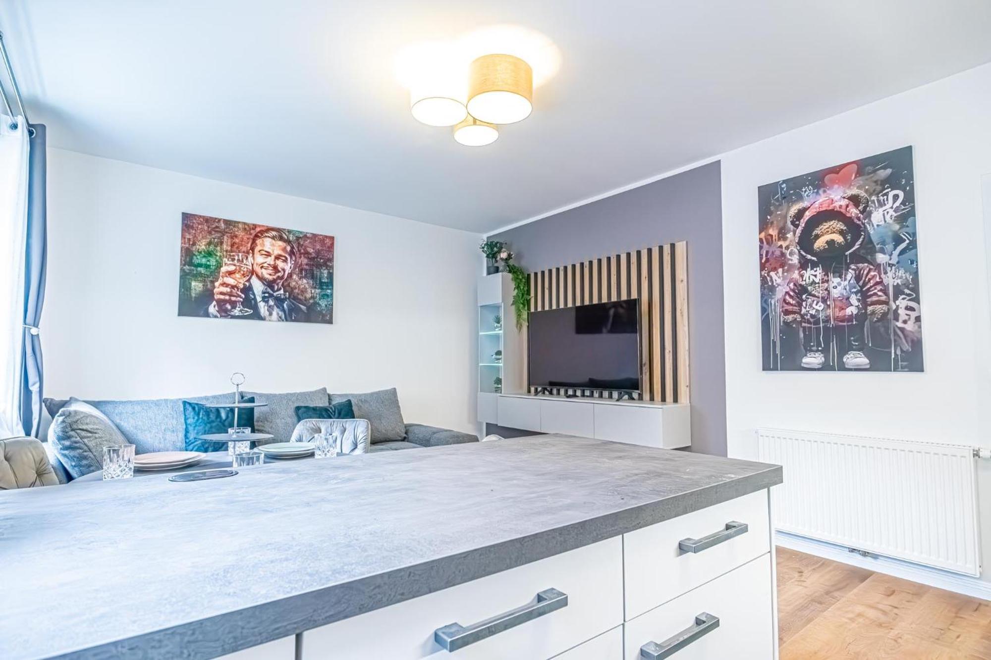 Charming 1Br And 1Lr Apt Modern Design Donaustadt 비엔나 외부 사진