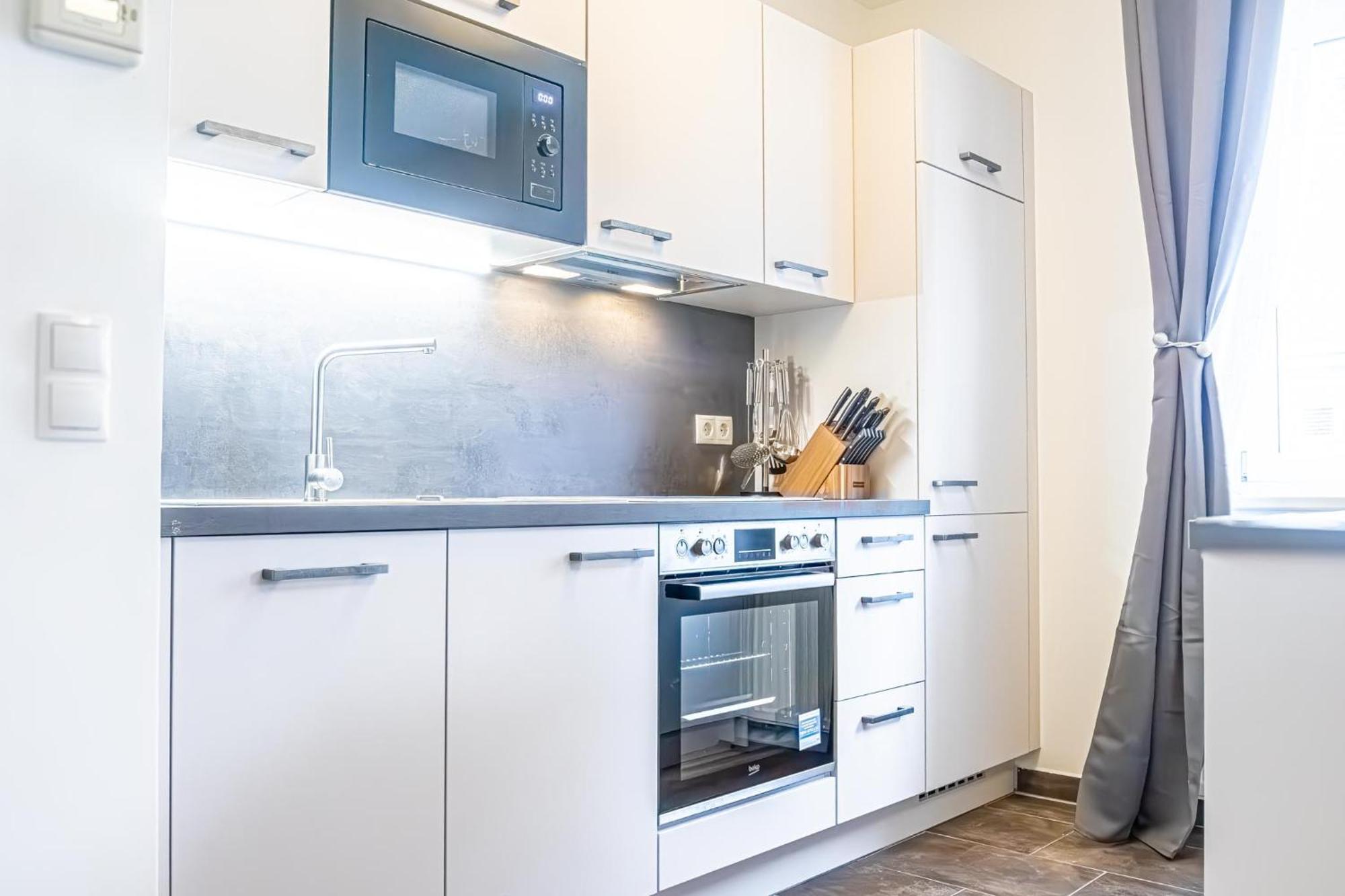 Charming 1Br And 1Lr Apt Modern Design Donaustadt 비엔나 외부 사진