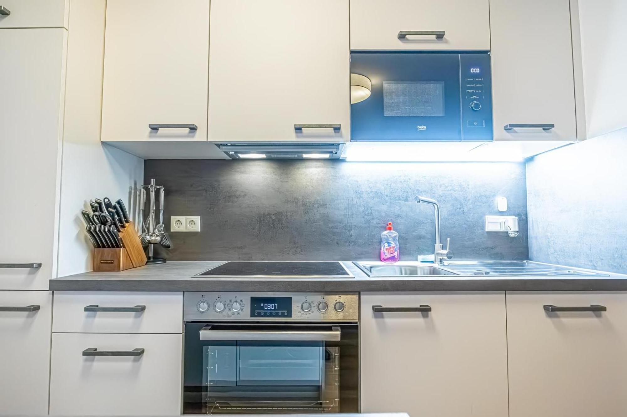 Charming 1Br And 1Lr Apt Modern Design Donaustadt 비엔나 외부 사진